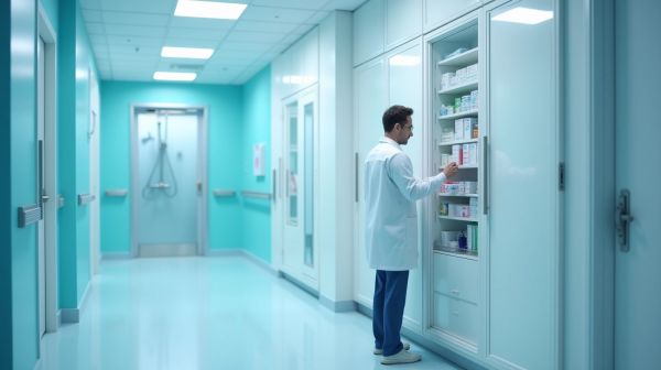Protégez vos employés avec des armoires de pharmacie et douches de sécurité